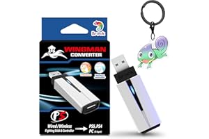 Brook Wingman P5 PS5 PS4 PC-styrenhetskonverterare med trådlöst stöd vibration sexaxlig rörelse turbo makro omfördelning via