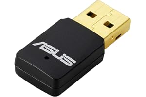 ASUS USB-N13 Wireless-N300 USB Adapter, Up to 300Mbps Wireless Data Rates, WPA3