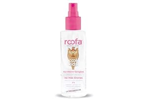 Spray Desenredante No Más Tirones para Niños COOL KIDS, 100ml - Roofa Spain - 92.8% Natural con Aloe Vera, Seda y Pantenol, Aroma a Fresa