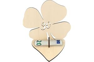 TAKULA Decorazioni Compleanno 30 Anni，Biglietti Compleanno Originale，Porta Fortuna Regalo，Decorazioni Matrimonio，Biglietto Auguri 30 Anni Numero 30