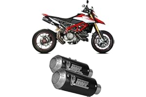 MIVV scarichi omologati mk3 carbonio compatibile con ducati hypermotard 950 2019 2020