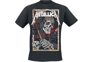 Metallica Death Reaper Männer T-Shirt schwarz Band-Merch, Bands