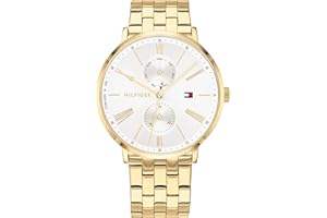 Tommy Hilfiger Kobiety Dressed Up Zegarek, Złoty, Ø 38 mm