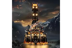 LIGHTAILING Juego de Luces para Lego-10333 El Señor de los Anillos: Barad-dûr - Kit de iluminación LED Compatible con el Modelo de Bloques de construcción Lego - Modelo No Incluido