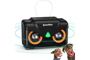 bubbacare Ultrasuoni per Cani, 3 modalità Antiabbaio per Cani con 2 Potenti Emettitori, Dissuasore per Cani 50 Piedi Efficace, Mini Antiabbaio per Cani Ultrasuoni Interno All'Aperto