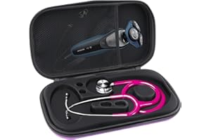 Fiacvrs Stethoscope Holder Case With Double Mesh Pockets，Lightweight Thin Stethoscope Storage，Protects Any Stethoscope, Sphygmomanometer And Penlight - 5 Colors