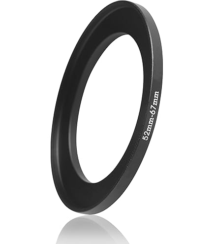 Anello Adattatore Step-up 52mm A 67mm Adaptout - Metallico Per Obiettivi E Filtri Fotografici