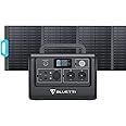 BLUETTI Generatore e Pannello Solare EB70 e PV120 716Wh Centrale Elettrica Portatile 2 230V/1000W AC Uscite, da 120W, LiFePO4