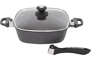 Schumann Professionnel SSE2302800 Moove Lot de 5 Pièces Sauteuse/Sautoir Revêtement/Fonte d'Aluminium Beige 28 x 28 x 8 cm