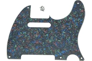KAISH Pickguard vintage à 5 trous pour Telecaster USA/Mexique/Tele Abalone Pearl