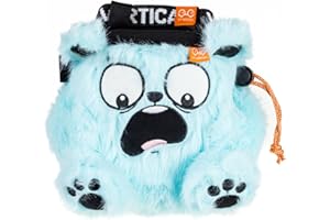 YY Vertical Bear Kletter-Kreidebeutel, perfekt für Erwachsene und Kinder, Kreidebeutel zum Bouldern, niedlicher Kreidebeutel für Bergliebhaber, Kreidebeutel