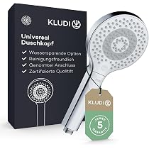 KLUDI-X1 Unterputz Duscharmatur – Schwarz Matt, Mit Heißwasserbegrenzung & Keramikkartusche – Separater Grundkörper Erforderlich (Slimbox 88022)!