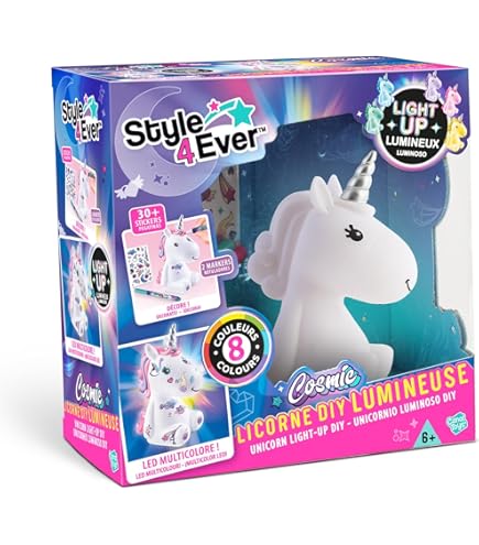 Hoofun Lampe Stitch à Double Affichage Couleur: 32 Couleurs Veilleuse 3D LED Avec Télécommande, Décoration De Chambre Enfant, Cadeau Anniversaire Noël Fille Garçon, Produits Dérivés Lilo