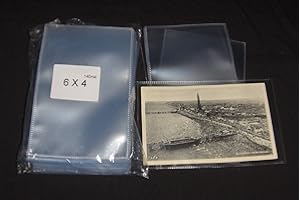 ROBIN HOOD DIRECT 100 x Postcard Sleeves - for Use with Vintage Postcards and Photographs