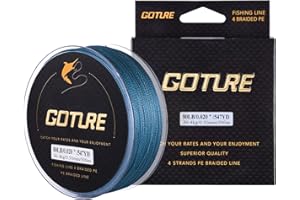 Matymats 4/8 Strands Braided Fishing Lines, Ultra Strong Abrasion Resistant Braid Fishing Line, Zero Stretch 8-80lb Sea Fishing Line, Braid Line for Freshwater Saltwater
