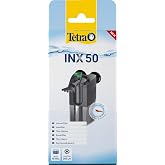 Tetra INX 50 Indoor Filter for 10 to 50 Litres Aquariums | Powerful and quiet | Adjustable water flows | Triple filtration |