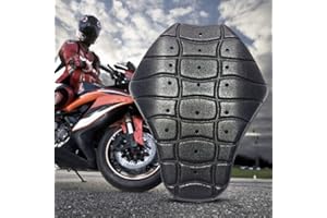 PUUPAA Insert de protection dorsale pour moto, veste de moto, protection du , insert de protection pour moto, accessoire de course 38 x 31 cm