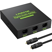 Toslink Digitalkabel – 1 M, Optisch, 4 Mm Durchmesser, Schwarzes PVC-Mantel, Für Audioübertragung