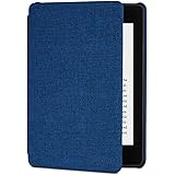 Amazon Kindle Paperwhite Water-Safe Fabric Cover (10th Generation - 2018 Release), Blue