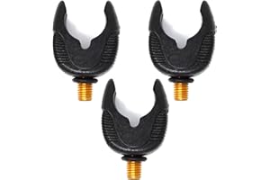 PHOXINUS 3 x Heavy Duty Pro Rubber Butt Rests/Rod Rests/Back Rests to hold your carp/course/match fishing rods. Rod rest heads fits all rod pods, bank stick, buzz bars etc
