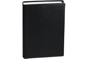 Quo Vadis - Agenda année scolaire - 2024-2025 - Textagenda - Journalier - Français - Impala - Noir - 12 mois de septembre à août - 12x17 cm - Papier Clairefontaine blanc - Fabrication française