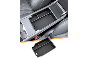 LFOTPP - Compatible avec BYD Sealion 07 EV Seal 07 2024 2025 2026 - Boîte de rangement pour console centrale, organisateur de boîte à gants d'accoudoir central - Avec tapis antidérapant - Accessoires