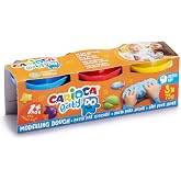 Carioca Baby Play Dough 3 Colors X 75 Gr 1+ Years