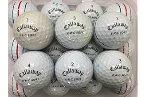 pro lake balls Callaway ERC - 20 palline da golf a tripla pista, colore: Bianco