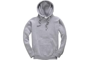 D&H CLOTHING UK Premium Erwachsene Unisex Premium XS-6XL Pullover Heavy Blended Hooded Fleece Pullover Arbeitskleidung Sweatshirt Hoodies Top Einfarbig BNW Unisex