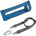 Silicone Case for JBL Charge 4 Portable Bluetooth Speaker, Seracle Silicone Case Cover Sling Bag for JBL Charge 4 Portable Bluetooth Speaker (Blue)