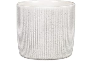 Scheurich Solido Linea Pot de fleurs en céramique, couleur perla, 17,6 cm de diamètre, 16 cm de haut, 3,1 l de vol.