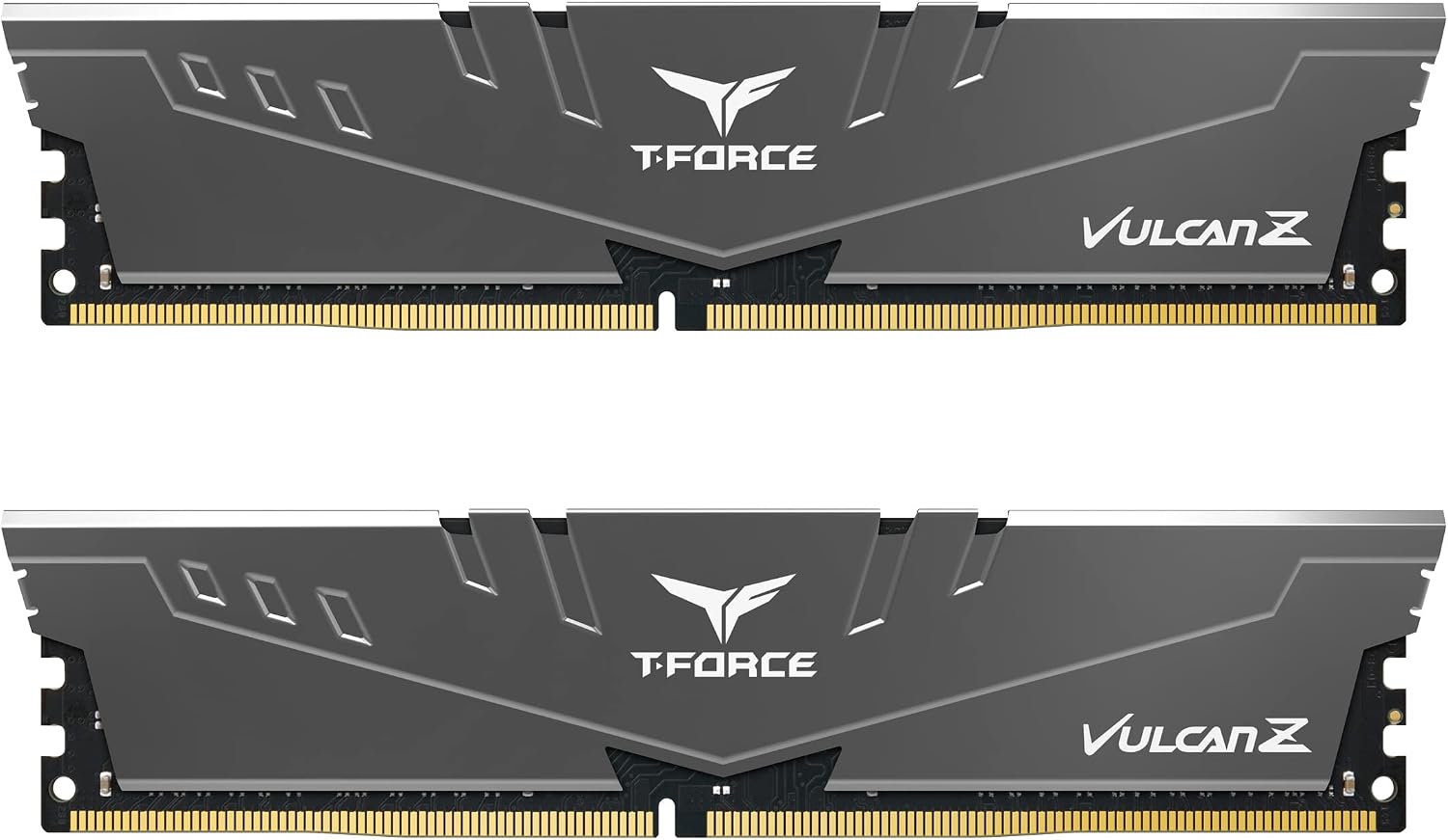 TEAMGROUP Memory D4 3200 16GB C16 Team Vulcan Z Grey K2, 16GB (8GBx2) - 3200MHz C16