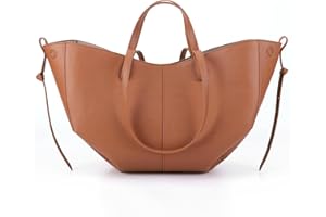 TIAASTAP Torebka damska Tote Bag, ze sztucznej skóry, duża torba na zakupy, elegancka torba na ramię, duża torba podróżna z uchwytami