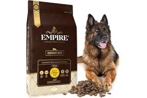 EMPIRE GENUINE PETFOOD STORY EMPIRE Hipoalergiczna Sucha Karma dla Psów Dorosłych Dużych Ras 12kg - Świeże Mięso - Bezzbożowa - Bezglutenowa - Naturalna - UltraPremium - Bez GMO