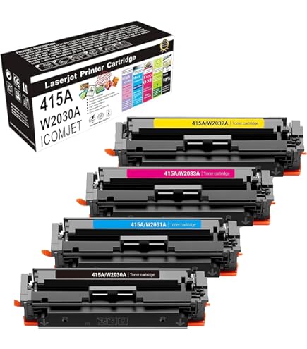 415X Toner it Chip Kopatibel für HP 415A 415X für Color LaserJet Pro 415X Toner it Chip Kopatibel für HP 415A 415X für Color LaserJet Pro