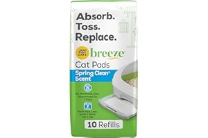 Purina Tidy Cats Breeze Lot de 6 paquets de 10 recharges pour litière pour chat