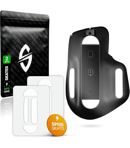 Corepad Skatez Mausfüße Für Saitek Cyborg RAT 3,5,7,9 – PTFE-Gleiter Für Präziseres Gaming