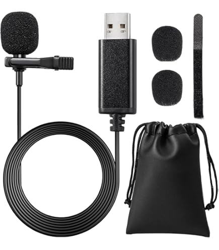 Microfono USB Mini Studio Per PC - Riduzione Rumore, Omnidirezionale - Foto 5