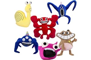 BENOLLS Pluszowa lalka Banban,10 "garten Banban Jumbo Josh pluszowe lalki, horror gra pluszowa zabawka, ogród Ban Ban Jumbo Josh wypchane zwierzę pluszowe lalki prezenty dla dzieci
