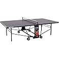 Kettler Outdoor 5 Professional Table Tennis Table, Tournament quality Ping Pong Table with 5mm melamine resin plate with scratch-resistant overlay layer, weatherproof and foldable