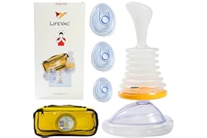 LifeVac Travel Kit - Choking Rescue Device for Adults and Children First Aid Kit, Portable Airway Suction Rescue Device, First Aid Choking Device, Anti-Choking System, Airway Clearance Assistance
