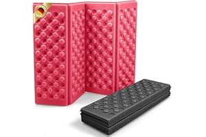 halercay 1 Pièces Tapis Siège Extérieur,Coussin de Siège de Coussin Pliable en Mousse,Étanche Tapis de Siège Pliable,Coussin de Siège Portable pour Extérieur Randonnée Voyage Jardin Camping