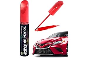 Flaconi Stylo Rayure Voiture,Stylo Anti Rayure Voiture,Stylo Peinture Voiture,Stylo Retouche Peinture Voiture,Stylo Anti Rayure,Convient à la Plupart des Outils de Restauration Automobile(Rouge)