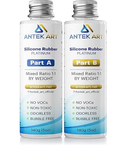 Caoutchouc De Silicone En Pâte - Rapport De Mélange 1:1