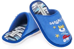 JOMIX Pantofole Bambino Invernali Babbucce Inverno Bambina Calde Morbide Ciabatte Chiuse Bambini da Casa MB9754