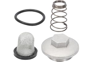 Konuooer Moto Scooter Olio Tappo di Scarico Per 50-150cc GY6 Completodi O-ring + Filtrino + Molla Baotian Benzhou Znen Taotao Moto Set Accessori