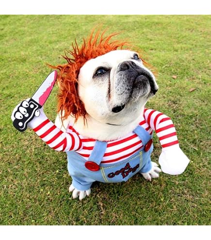 Chapeau Démogorgon Pour Chien - Costume D'Halloween Réglable, Doux, Pour Fêtes Et Séances Photo