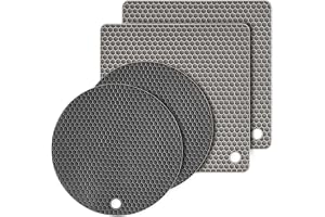 Flintronic Silikonfat underlägg, värmetåliga, 4st
