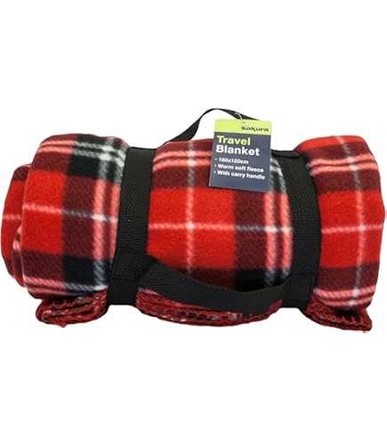 Coperta Da Viaggio 2 In 1 Con Cuscino - Rosa Chiaro | Morbida E Compatta | Per Aereo, Auto, Campeggio - Foto 8