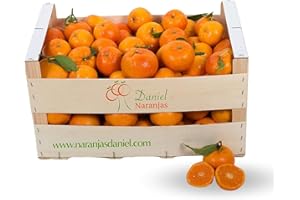 NARANJAS DANIEL | Mandarinas frescas de Valencia | Del árbol a tu mesa | Sabor equilibrado, delicioso y dulce | Sin conservantes ni aditivos (18kg)